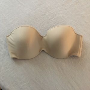 Maidenform Self Expressions strapless bra in beige